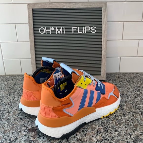 Adidas Nite Jogger Ninja Amber Tint Men’s Sneakers - Picture 2 of 7